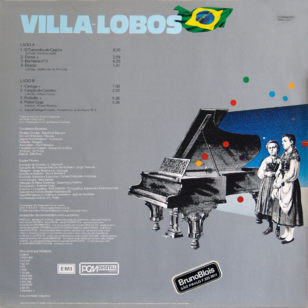 Egberto Gismonti - Trem Caipira | EMI (31C 064 422957) - 2