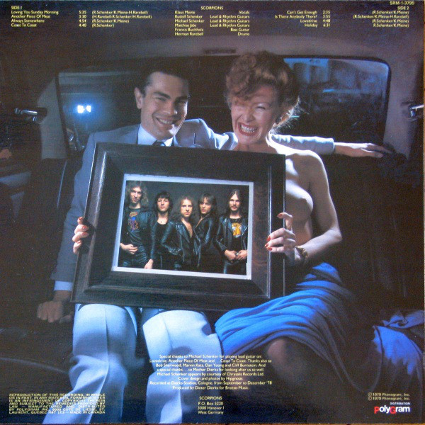 Scorpions - Lovedrive | Mercury (SRM-1-3795) - 2