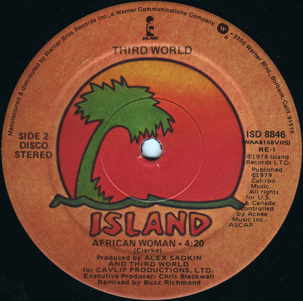 Third World - Talk To Me | Island Records (ISD 8846) - 4