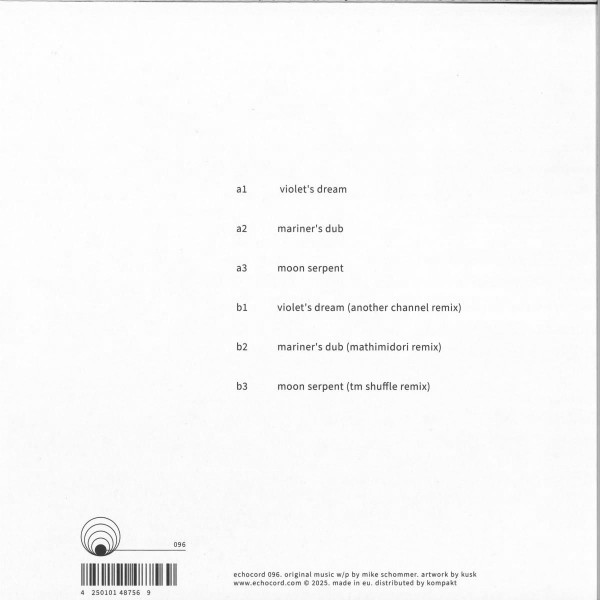 Mike Schommer - Heirloom Signal | Echocord (Echocord 096) - 2