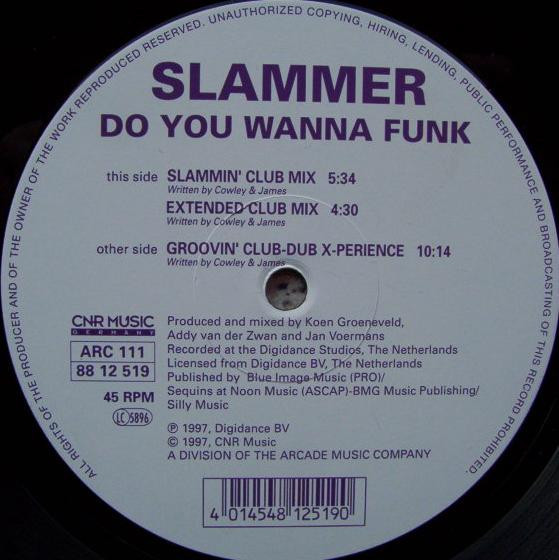 Slammer - Do You Wanna Funk | CNR Music Germany (88 12 519)