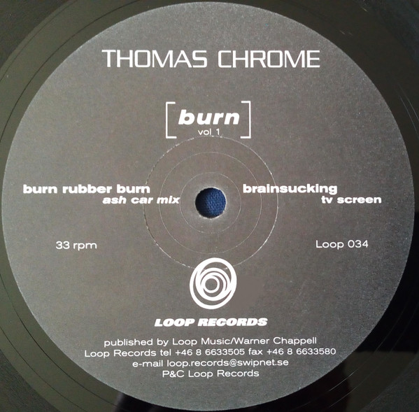 Thomas Krome - Burn Vol. 1 | Loop Records (Loop 034)