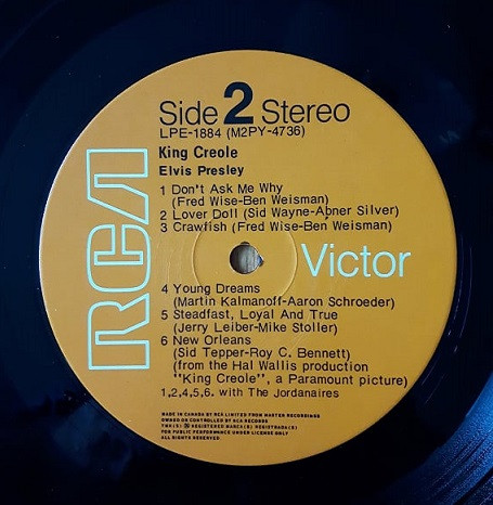 Elvis Presley - King Creole [Vinyl] | RCA Victor (LPE-1884(e)) - 5