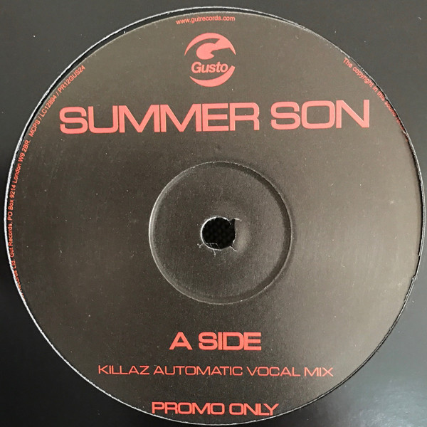 Aurora - Summer Son (Killahurtz Remixes) | Gusto Records (PR12GUS24) - 3