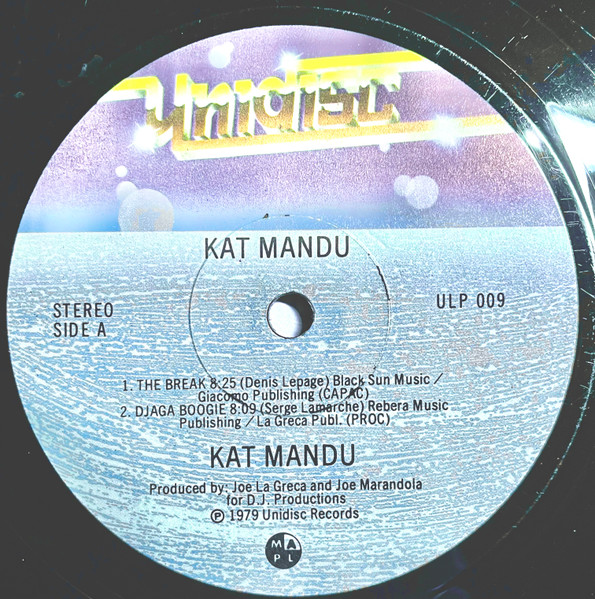 Kat Mandu - Kat Mandu | Unidisc (ULP- 09) - 2