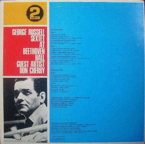 The George Russell Sextet Guest Artist - Don Cherry - At Beethoven Hall | BASF (MC 25125) - 4