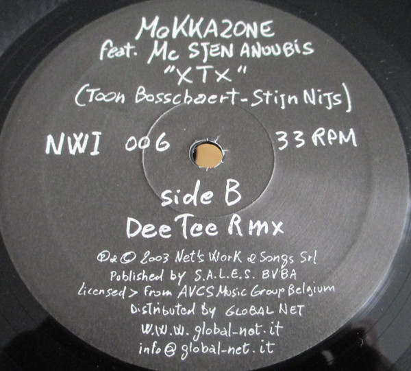 Mokkazone Feat. MC Sjen Anoubis - XTX | Net's Work International (NWI 006) - 3 Mokkazone Feat. MC Sjen Anoubis - XTX | Net's Work International (NWI 006) - 3
