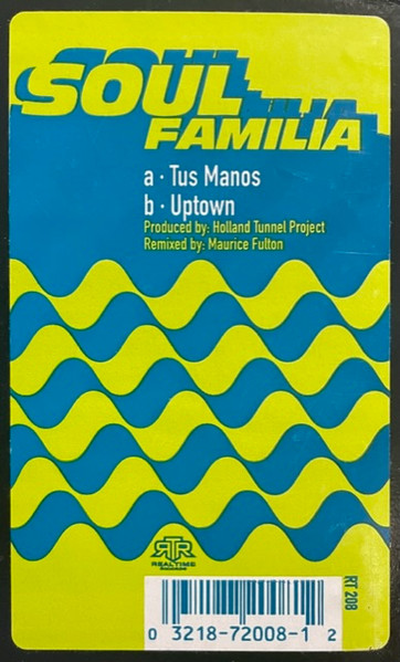 Soul Familia - Tus Manos | Realtime Records (RT 208) - main
