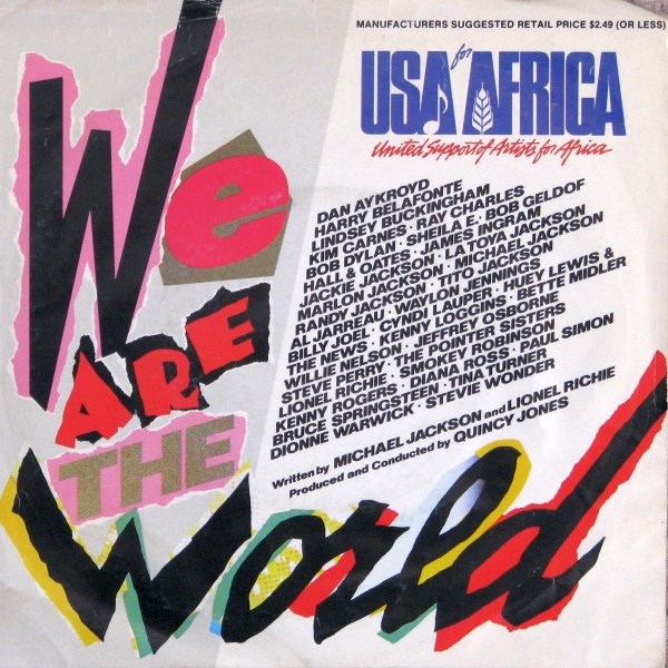 USA For Africa - We Are The World | Columbia (7BEN 04839)