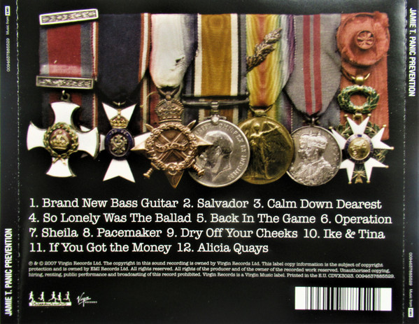 Jamie T - Panic Prevention | Virgin (CDVX3023) - 2 Jamie T - Panic Prevention | Virgin (CDVX3023) - 2