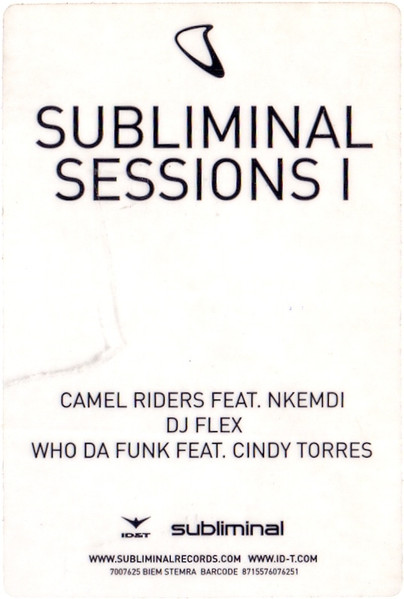 Various - Subliminal Sessions I | ID&T (7007625) - main