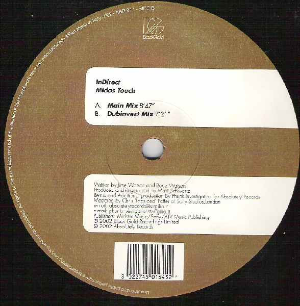 InDirect - Midas Touch | Absolutely Records (ABR 017)