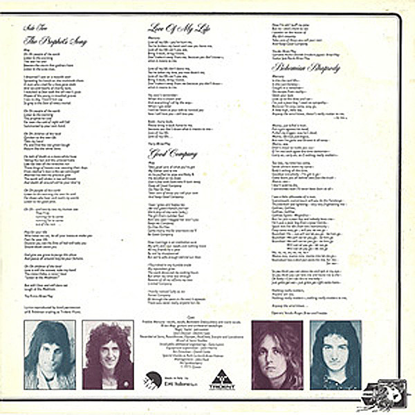 Queen - A Night At The Opera | EMI (3C 064-97176) - 4 Queen - A Night At The Opera | EMI (3C 064-97176) - 4