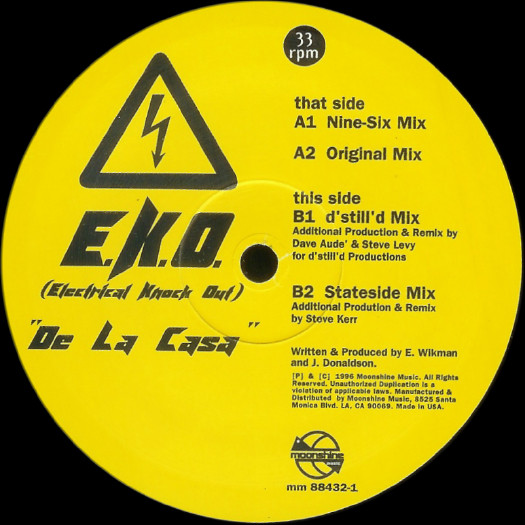 E.K.O. - De La Casa | Moonshine Music (MM 88432-1) - 3