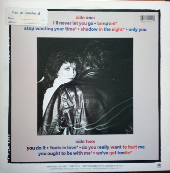 Rita Coolidge - Never Let You Go | A&M Records (SP-4914) - 2 Rita Coolidge - Never Let You Go | A&M Records (SP-4914) - 2