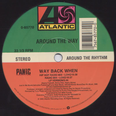Around The Way - Way Back When | Atlantic (0-85770) - main