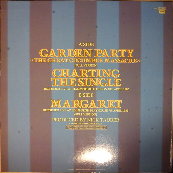 Marillion - Garden Party (The Great Cucumber Massacre) | EMI (052 10 7766 6) - 2