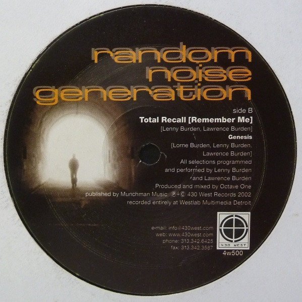 Random Noise Generation - The Unknown | 430 West (4w500) - 3