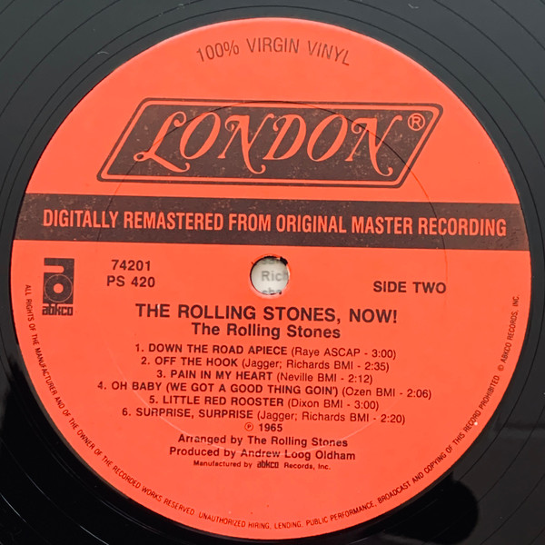 The Rolling Stones - The Rolling Stones, Now! | London Records (74201) - 4