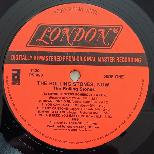 The Rolling Stones - The Rolling Stones, Now! | London Records (74201) - 3