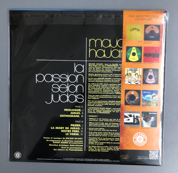 Majoye Hajary - La Passion Selon Judas | Mad About Records (MAR 080) - 2