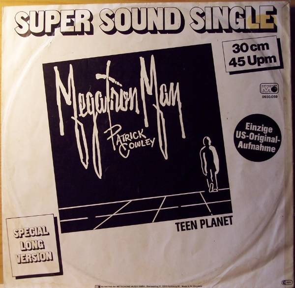 Patrick Cowley - Megatron Man (Special Long Version) | Metronome (0930.059) - main