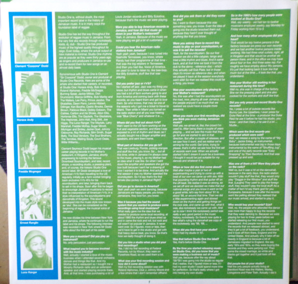 Various - Studio One Rockers | Soul Jazz Records (SJR LP48) - 3