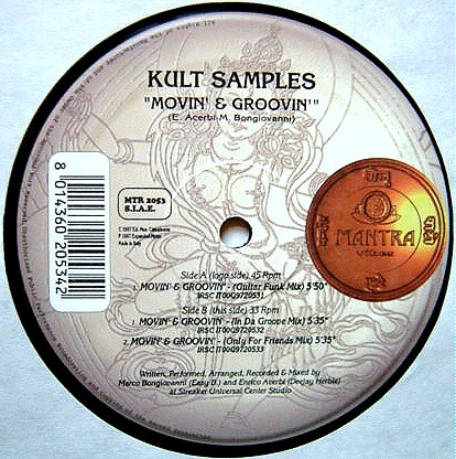Kult Samples - Movin' & Groovin' | Mantra Vibes (MTR 2053)