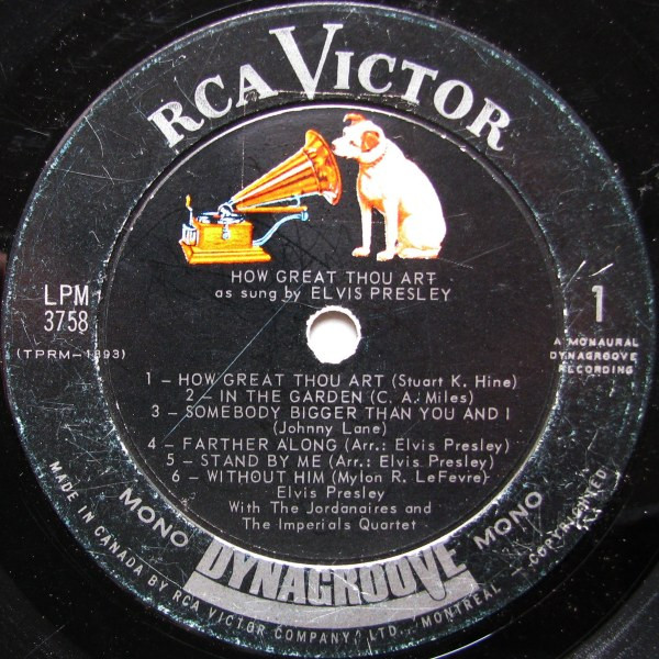 Elvis Presley - How Great Thou Art [Vinyl] | RCA Victor (LPM-3758) - 3