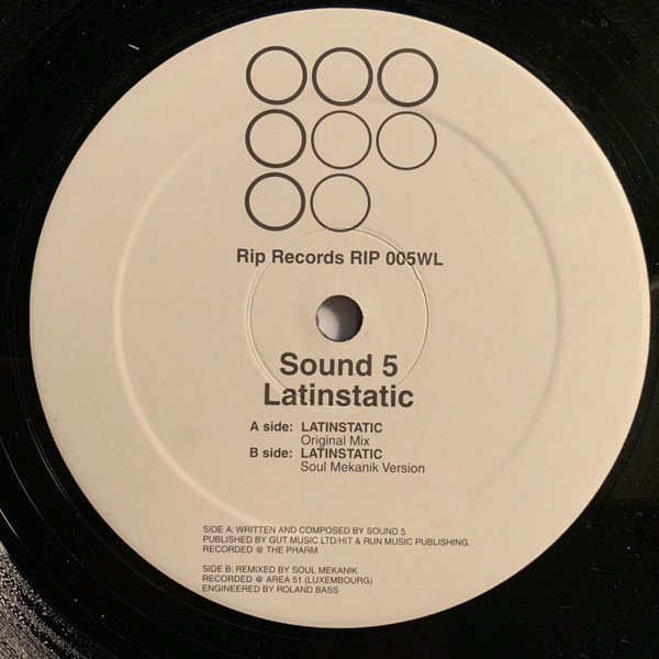 Sound 5 - Latinstatic | Rip Records (RIP 005WL)