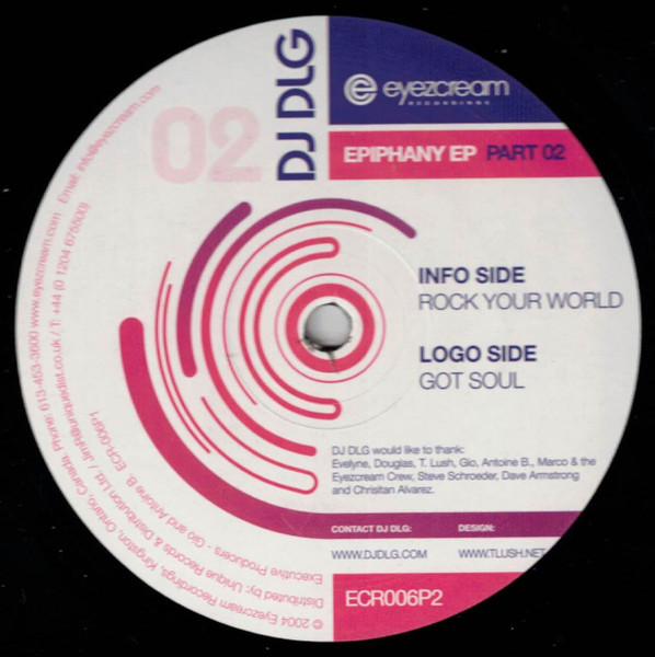 DJ DLG - Epiphany EP Part 02 | Eyezcream Recordings (ECR006P2) - main