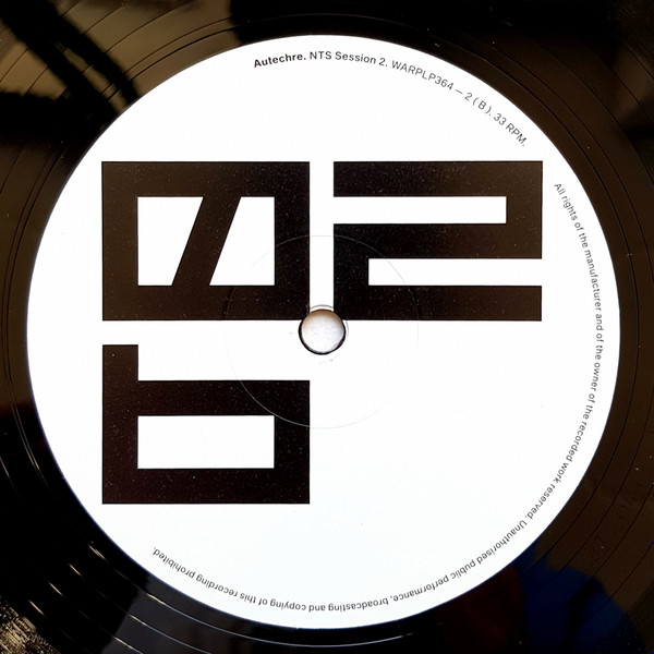 Autechre - NTS Session 2 | Warp Records (WARP 364-2) - 4