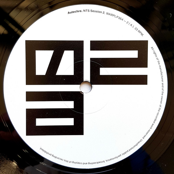 Autechre - NTS Session 2 | Warp Records (WARP 364-2) - 3