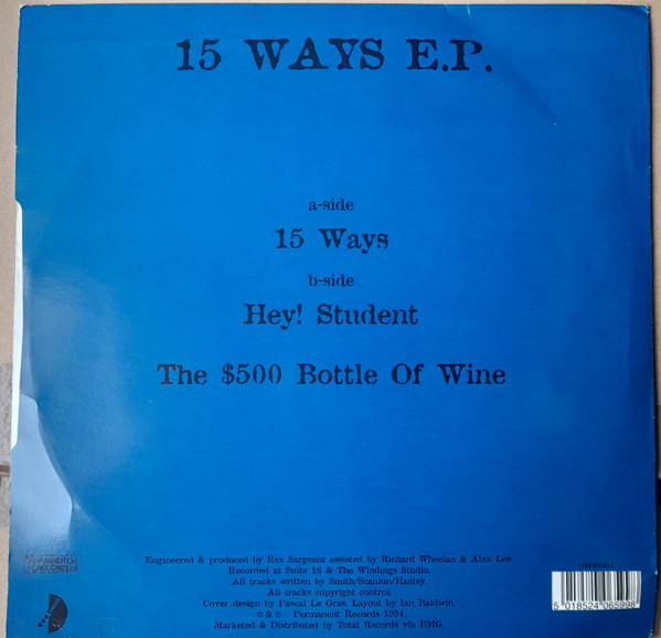 The Fall - 15 Ways | Permanent Records (10SPERM14) - 2