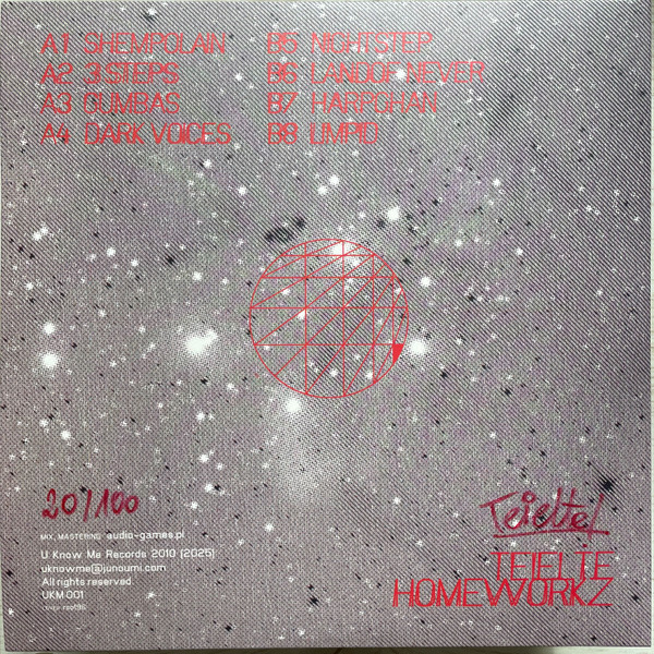 Teielte - Homeworkz | U Know Me Records (UKM 001) - 2