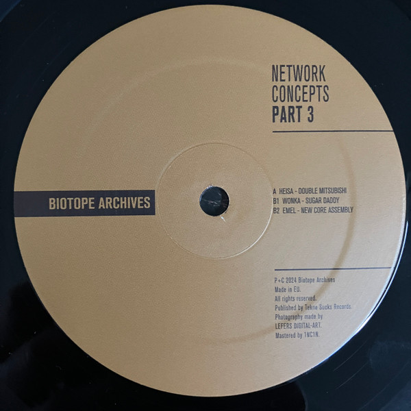 Various - Network Concepts Part 3 | Biotope Archives (BIOTOPE03) - 3
