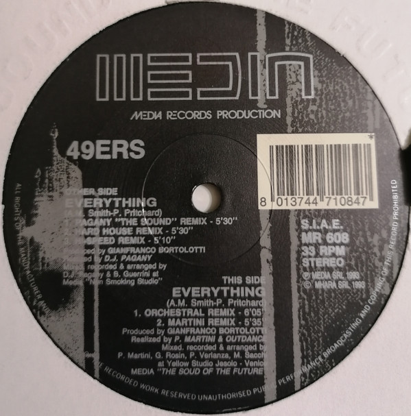 49ers - Everything (Remix) | Media Records (MR 608)