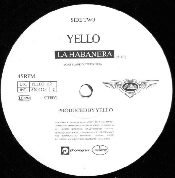 Yello - The Race | Mercury (YELLO 112) - 4