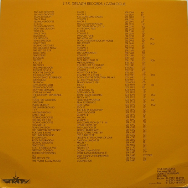 Soup - New York - London - Paris - Chicago | Stealth Records (STR 5892) - 2 Soup - New York - London - Paris - Chicago | Stealth Records (STR 5892) - 2