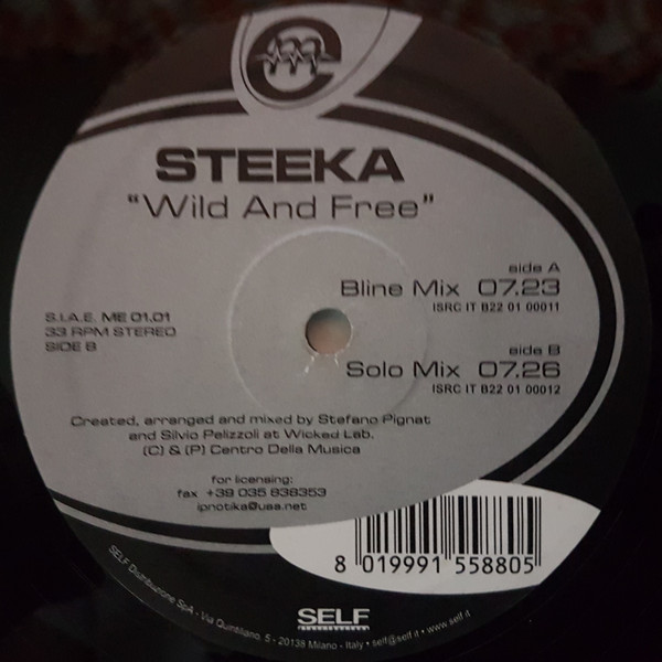 Steeka - Wild And Free | Musique Electronique (ME 01.01) - main Steeka - Wild And Free | Musique Electronique (ME 01.01) - main