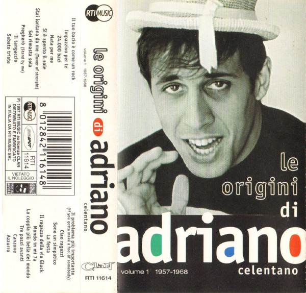 Adriano Celentano - Le Origini Di Adriano Celentano (Volume 1●1957-1968) | RTI Music (RTI 11614)
