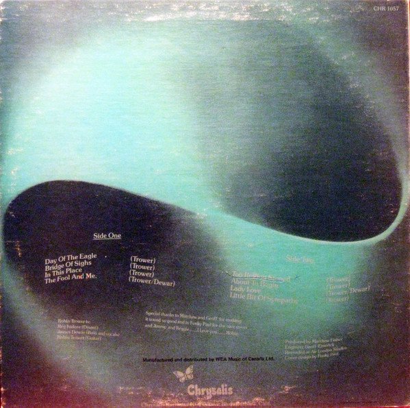 Robin Trower - Bridge Of Sighs | Chrysalis (CHR 1057) - 2 Robin Trower - Bridge Of Sighs | Chrysalis (CHR 1057) - 2