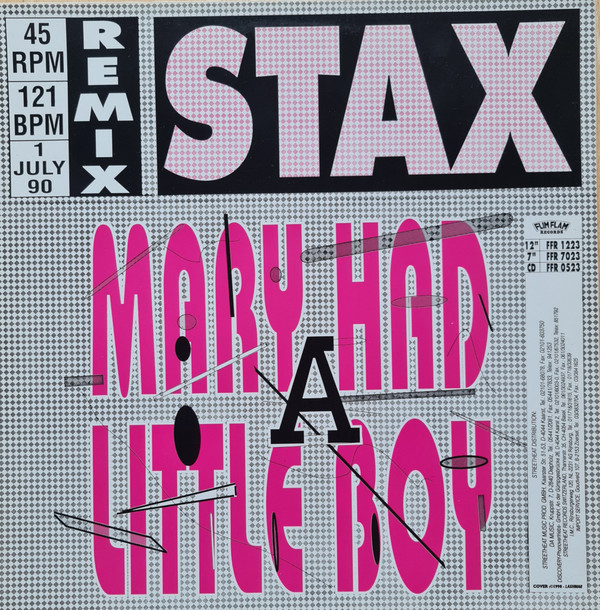 Stax - Mary Had A Little Boy | Flim Flam Records (FFR 1223) - 2