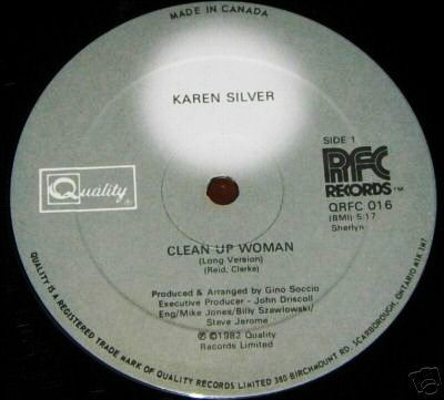 Karen Silver - Clean Up Woman | Quality (QRFC 016) Karen Silver - Clean Up Woman | Quality (QRFC 016)
