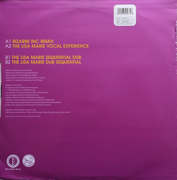 The Lisa Marie Experience - Keep On Jumpin' | FFRR (FX 271) - 2