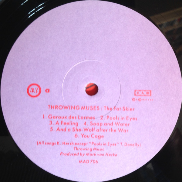 Throwing Muses - The Fat Skier | 4AD (MAD 706) - 3