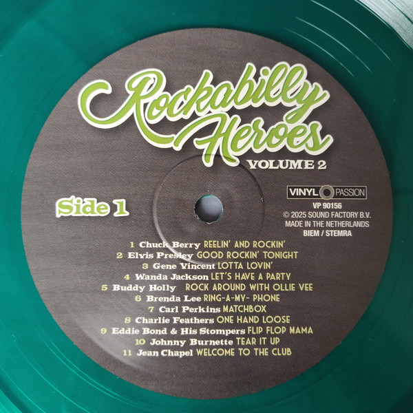 Various - Rockabilly Heroes Volume 2 | Vinyl Passion (VP 90156) - 3 Various - Rockabilly Heroes Volume 2 | Vinyl Passion (VP 90156) - 3