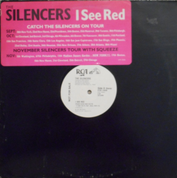 The Silencers - I See Red | RCA (6739-1-RDAB)