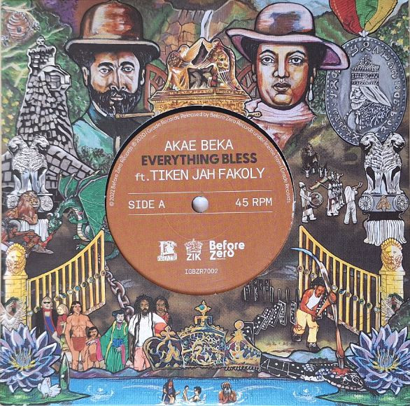 Akae Beka , Tiken Jah Fakoly - Everything Bless | Before Zero Records (IGBZR7002) - main