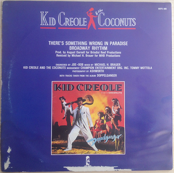 Kid Creole And The Coconuts - There's Something's Wrong In Paradise | ZE Records (WIPX 896) - 2 Kid Creole And The Coconuts - There's Something's Wrong In Paradise | ZE Records (WIPX 896) - 2